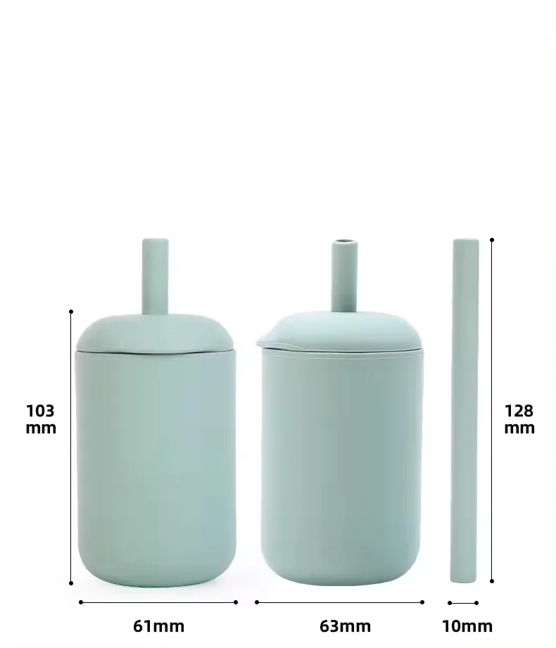 Eco-friendly Water Drinker Children Custom Drink Bottle School Portable Leakproof BPA Free Silicone Sports Kettle For Kids