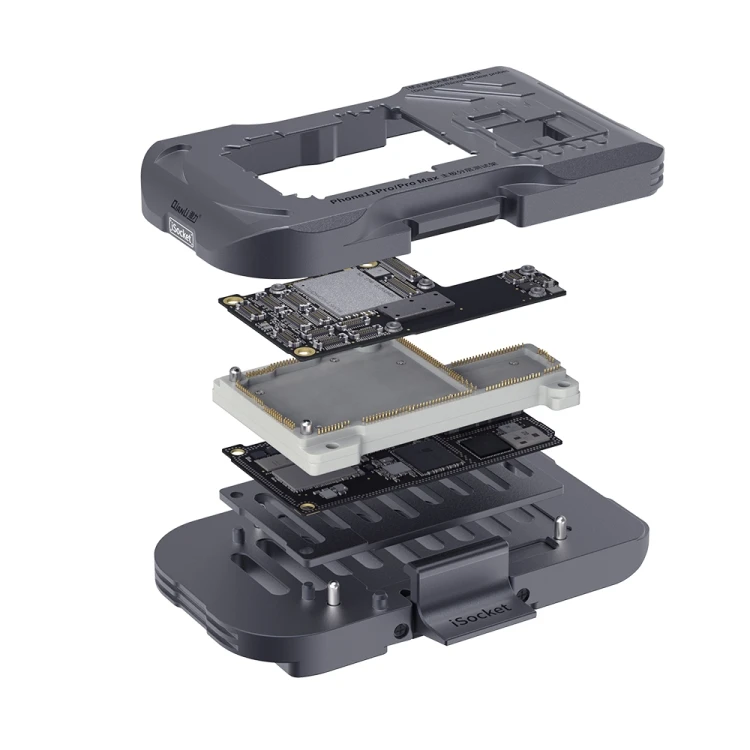 Qianli iSocket Motherboard Layered Test Frame Logic Board Function Fast Test Holder For iPhone 11