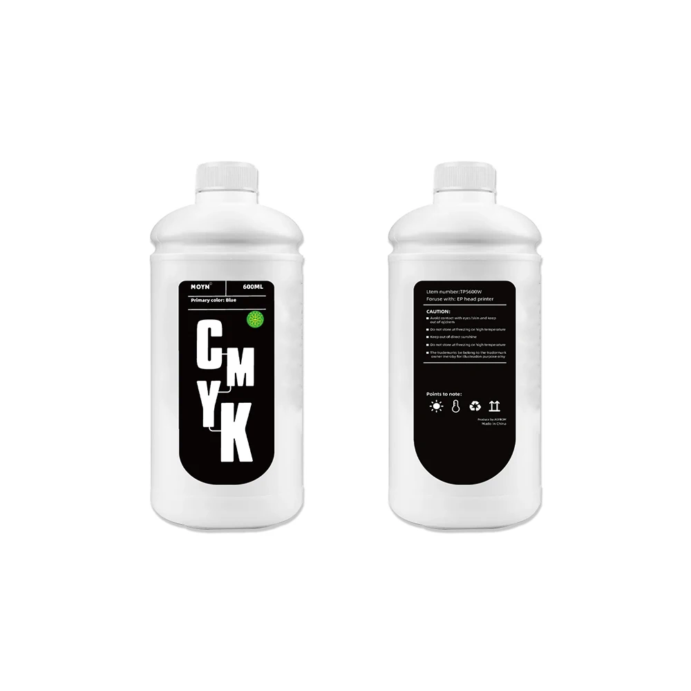 1000ml UV DTF CMYK Color Ink Use For Epson DTF Printer Machine Printing For Clothes and Bags With Low Price