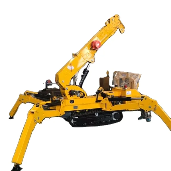 1 Ton Mini Narrow Spare Electric Crawler Crane