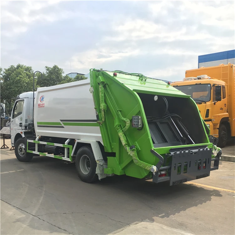 CLW Dongfeng 4x2 120hp 3 тонны уплотнитель мусора отходов транспортная тележка