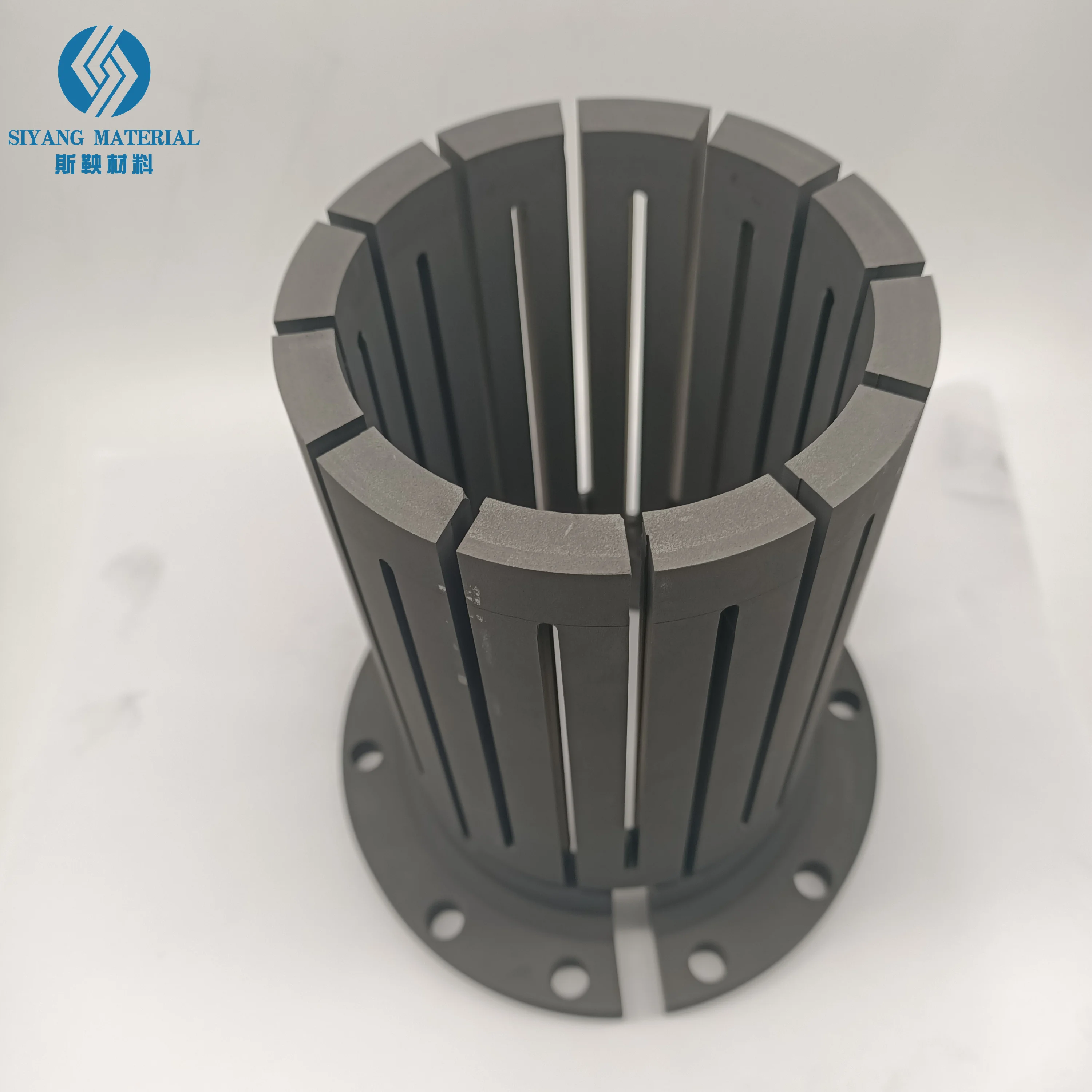 Customized graphite exchanger heating element