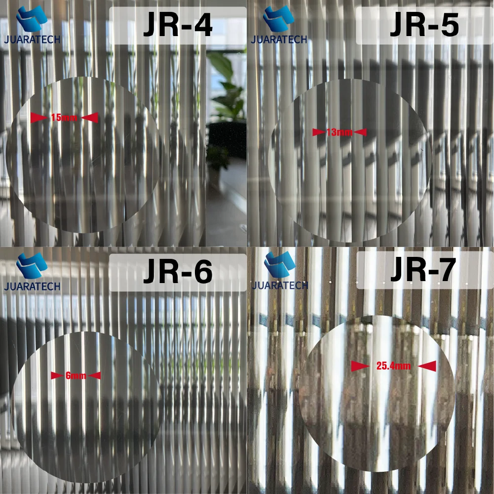 3D Reeded Glass Film Decorative Window Films for Bathroom/Office/Home self adhesive