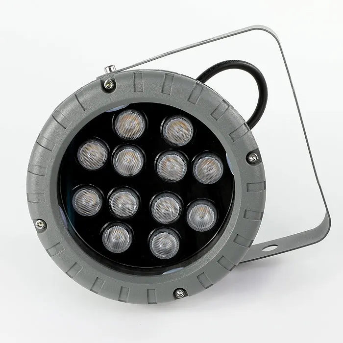 Уличный Rgb DMX Rgbw Ландшафтный прожектор 6 Вт 12 наружная фасадная лампа 36 круглые