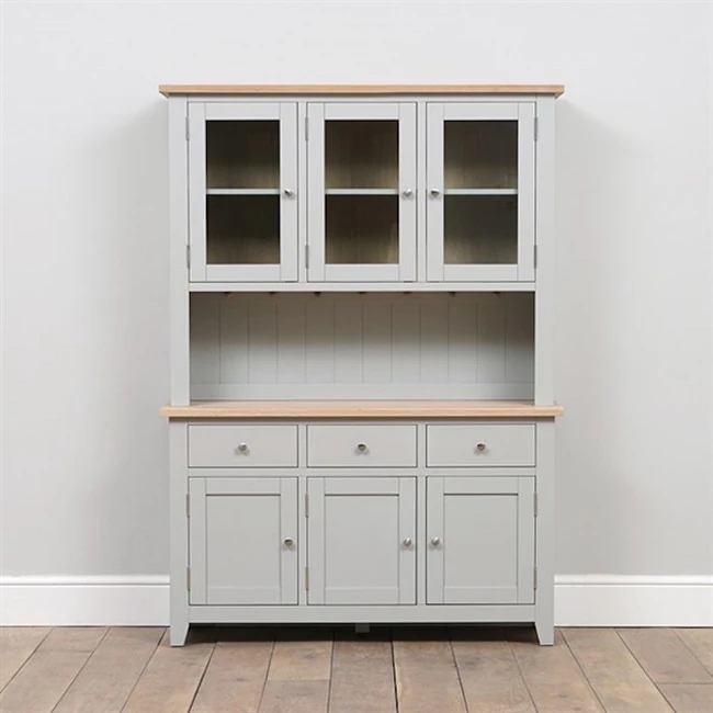 Morden Style British Dressers Kitchen Dining Room Cabinet Solid Wood Sideboard Buffet