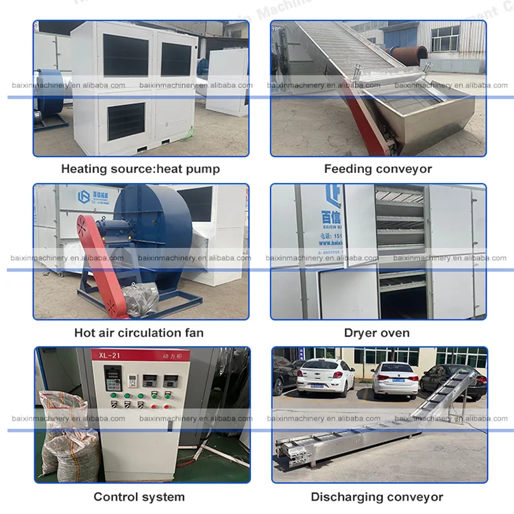 Chili Pepper Garlic Raw Banana Cassava Chips Cloves Drying Equipment