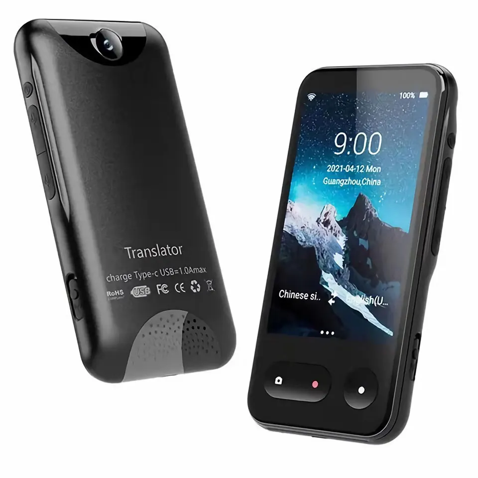 YiLing Factory OEM/ODM 138 Languages 4000mAh Translation Machine Intelligent Translator 4G Translator Support 4G WiFi and Hotspo