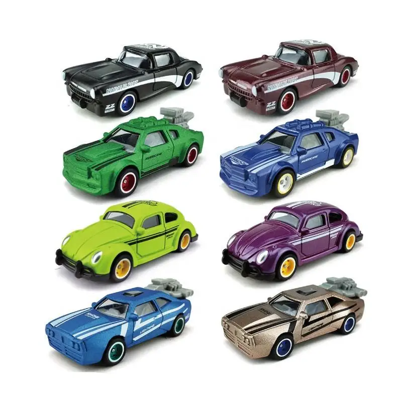 1:64 раздвижные металлические игрушечные машинки