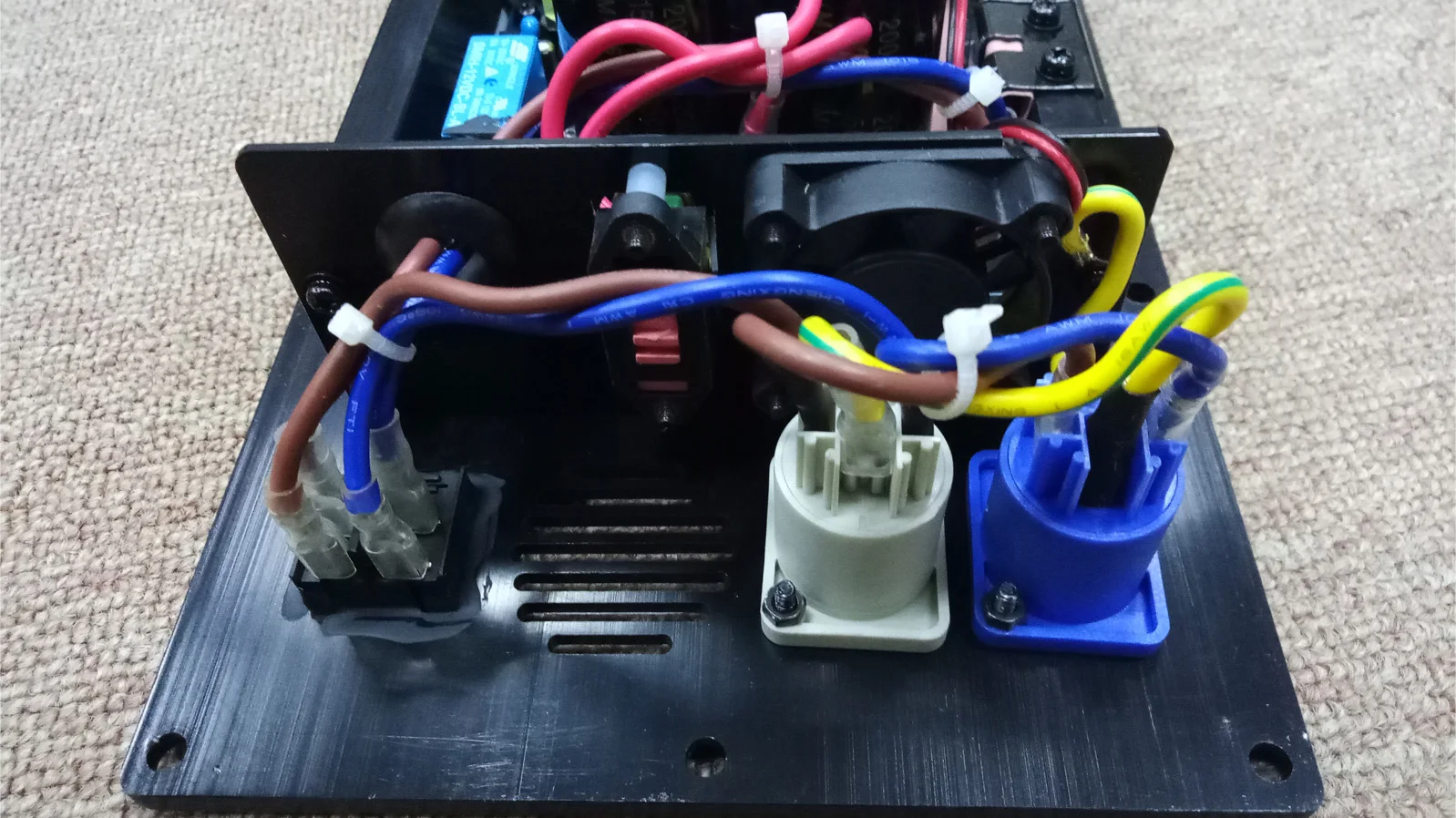 2400W Subwoofer Amplifier Module Professional Speaker Plate Amplifier Class D with DSP Audio Processor