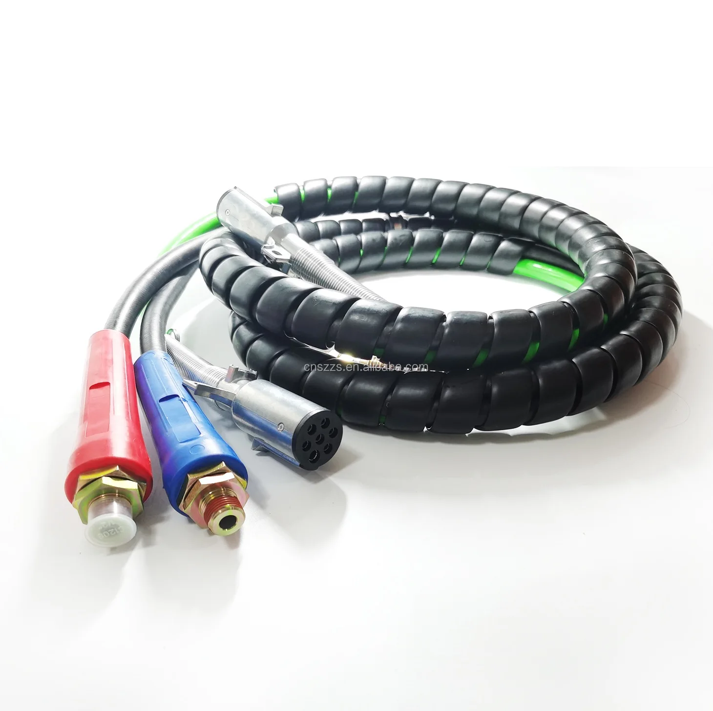 Современные 12 футов 3 в 1 ABS air power lines электрический кабель для прицепа