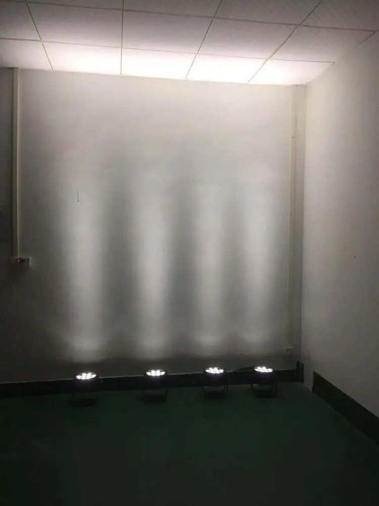 Winlite ce rohs led stage lights ip65 12x18w 6in1 battery wireless powered led flat par light