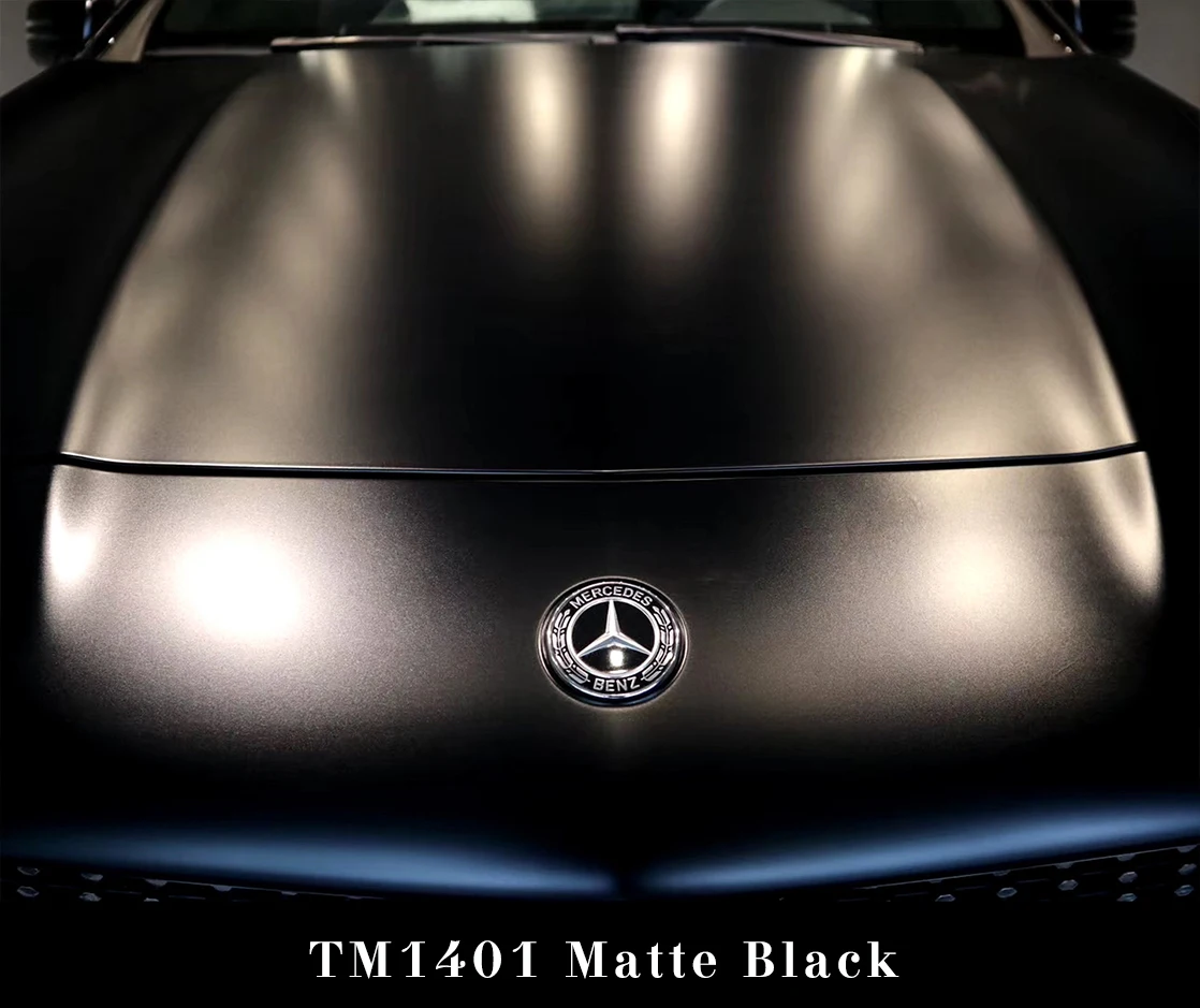 Eagle Super Matte Black Car Wrapping Paper Auto Body Film Vehicle Tint Vinyl With Air Bubble Free