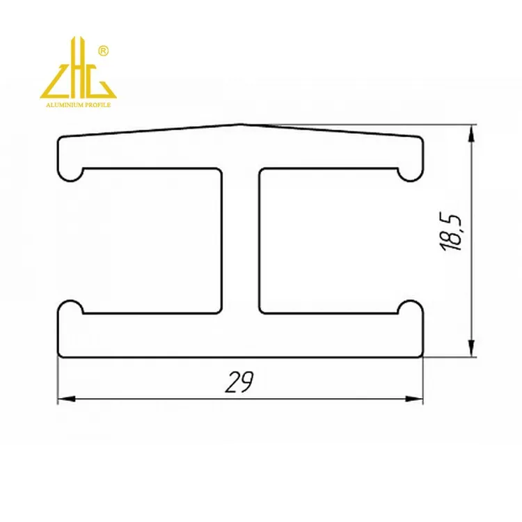 Zhonglian Supply customized different surface finishing aluminum profile boat masts