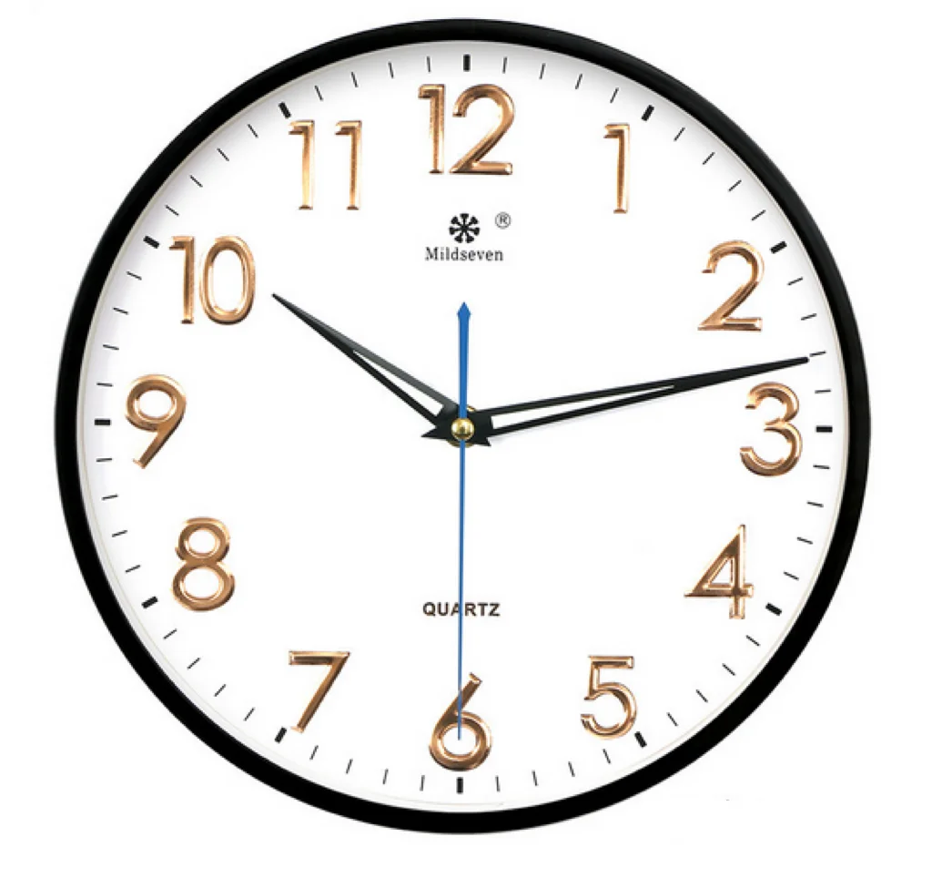 2024 new modern fashion wall clock silent movement