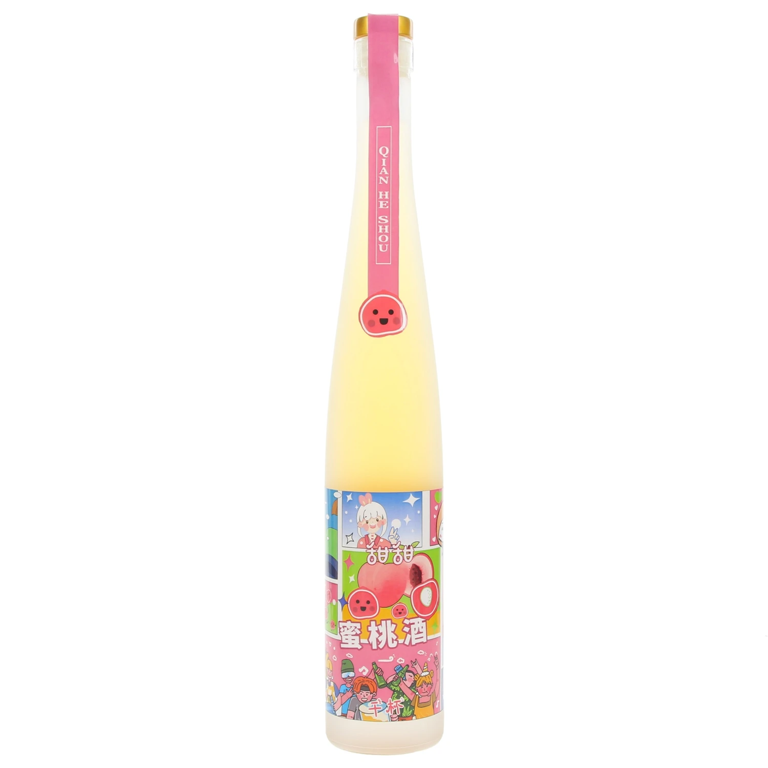 Customized Drinking Alcoholic Beverages Drink 400Ml Peach Wine