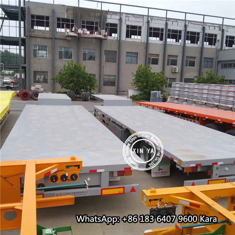 4 Axles Heavy Duty 90ton 110ton Low Loader Lowboy Detachable Gooseneck Removable Lowbed Trailer