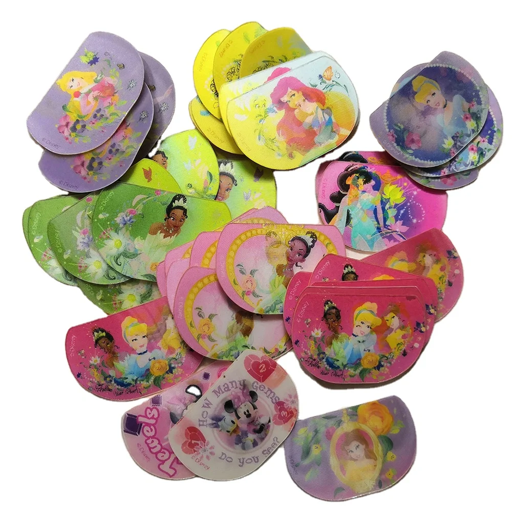 Anime characters 3D three-dimensional painting PET grating change card PP high-definition printing three-dimensional painting