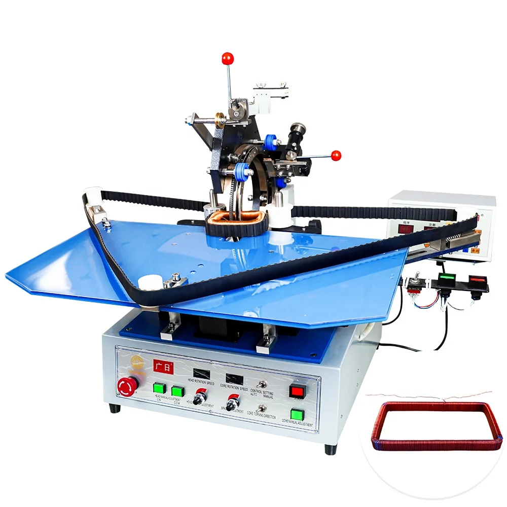 Belt Type Rectangular Coil Winding Machine Electric Motor Coil Automatic Transformer Winding Machine