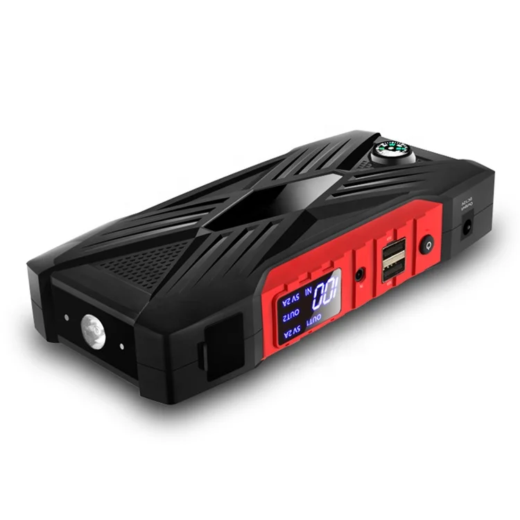 Multifunctional Mini Portable 12V jumper starter emergency car battery power bank jump starter vehicle jump starter