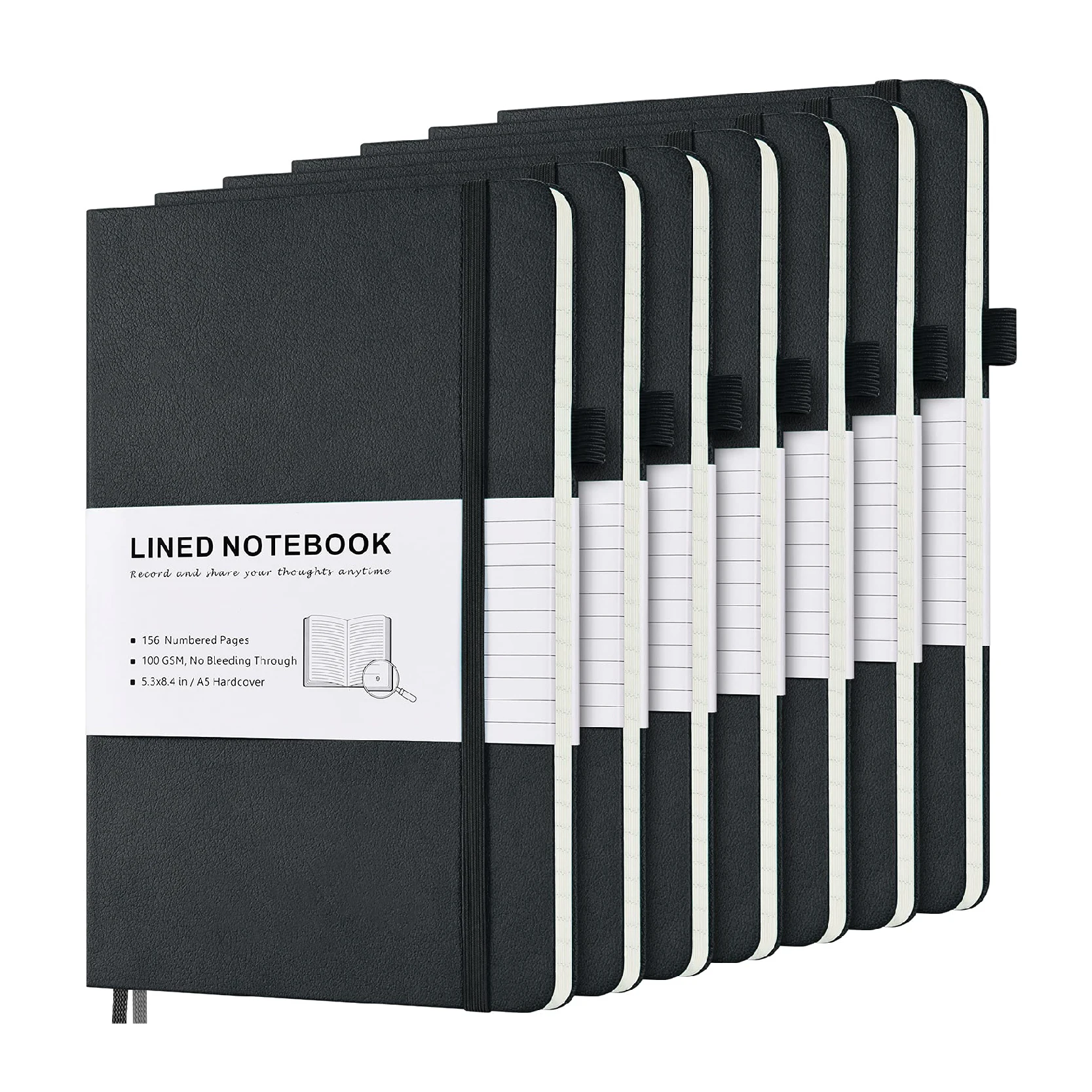 Leather Customized Cover A5 Notepad Multifunction Colorful Notebook