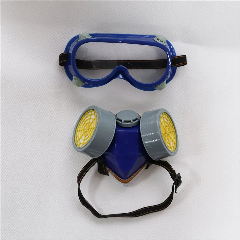 Wholesale Anti-Pollution Gas breath protective Mask For Industry with glasses