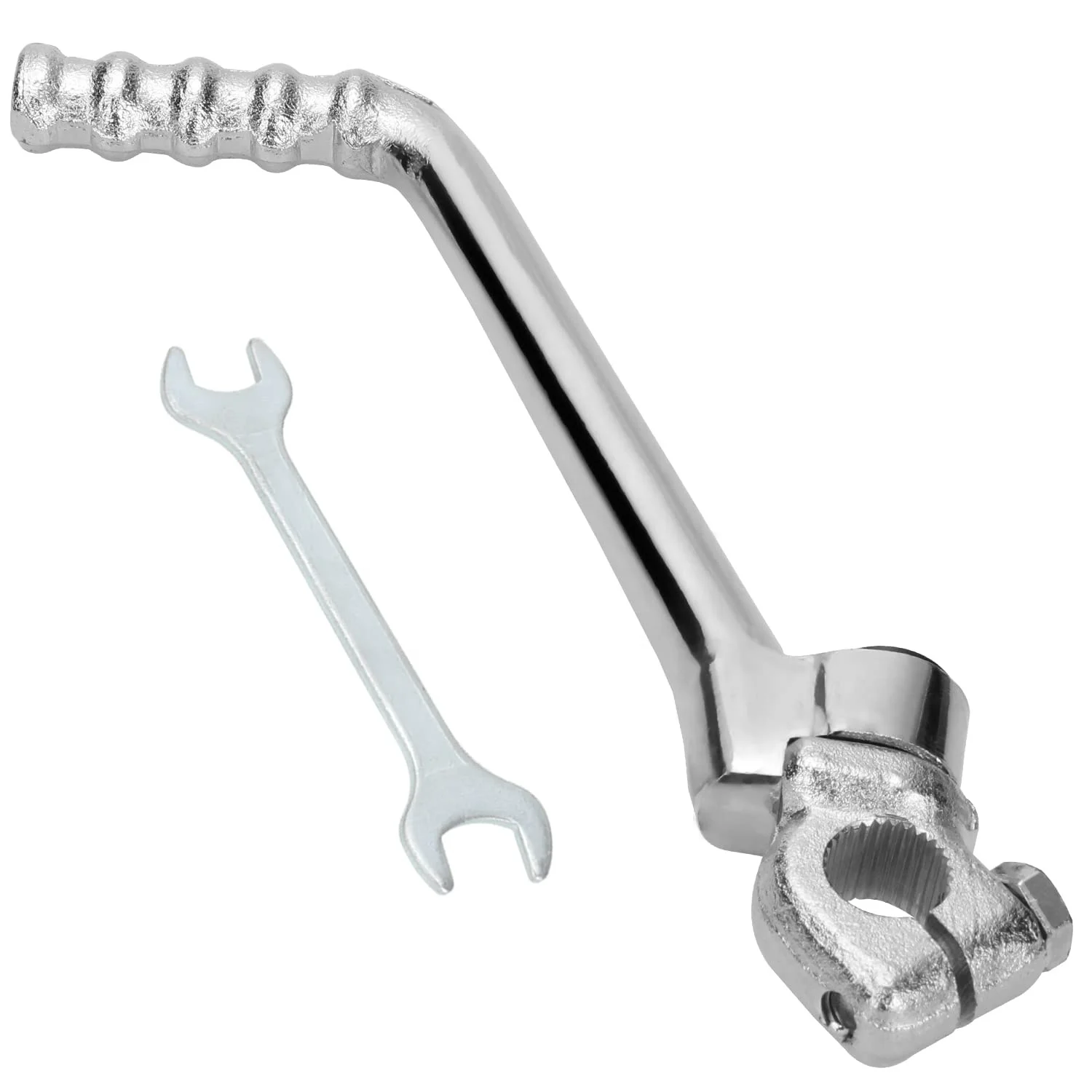 HIAORS 16mm Kick Starter Lever for SSR YX YCF SDG CB 200cc CG 250cc KAYO Pitster Pro LXR 155 Chinese Pit Dirt Trail Bike Silver
