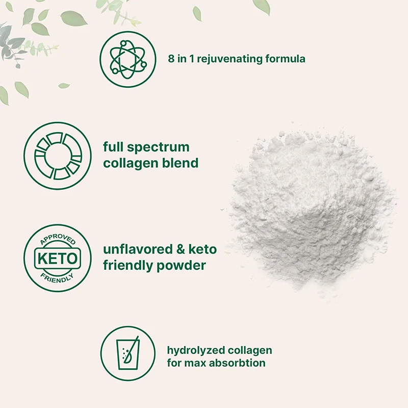 OEM ODM collagen supplement powder to drink Skin care Supplement collagen peptides marine collagen protein powder sachets