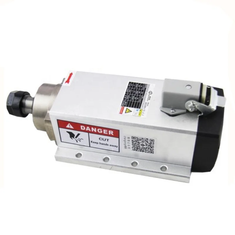 Air Cooled Spindle with Flange er20 24000rpm 2.2kw Spindle Cnc