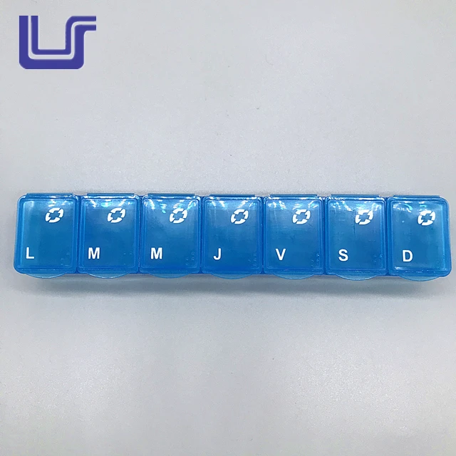 Hot Sale Medicine Box Plastic 7 Days Pill Boxes