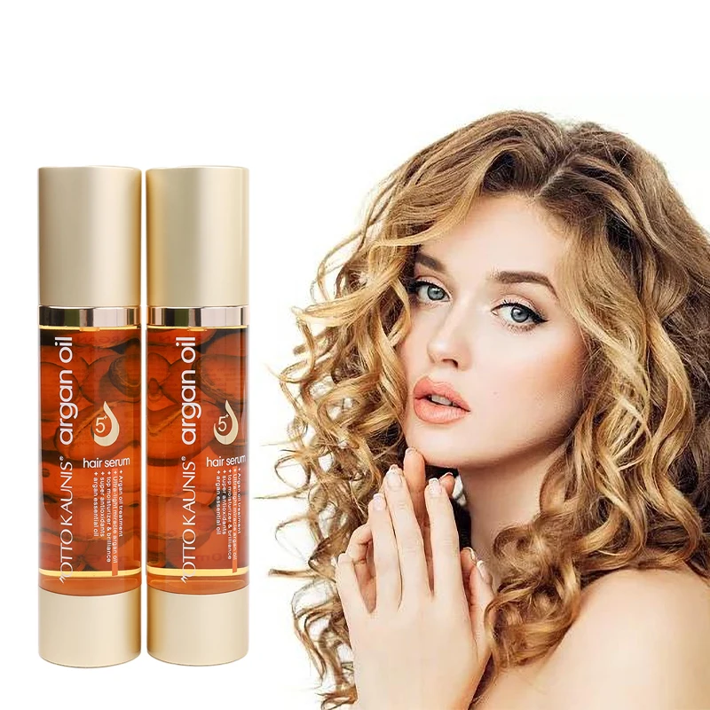 Professional pure marula oil nano sunburst hair treatment oils argan hair serum