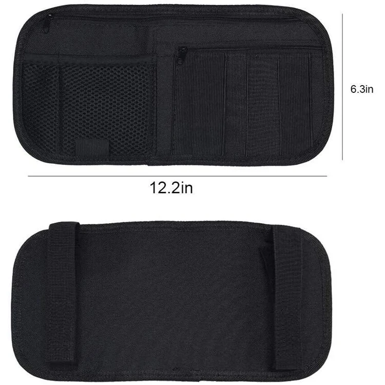 Универсальный карманный органайзер для хранения аксессуаров в салоне автомобиля, держатель для солнцезащитных очков, солнцезащитных козырьков, сотовых телефонов