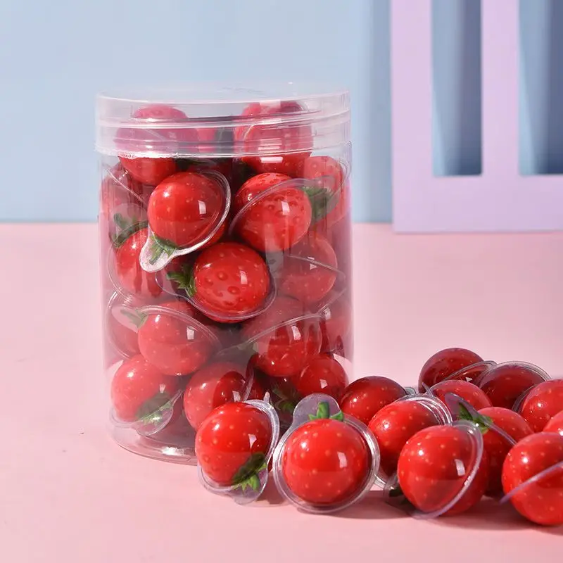 Фабрика OEM оптовая продажа Кондитерские конфеты жевательные с клубничным вкусом полезные