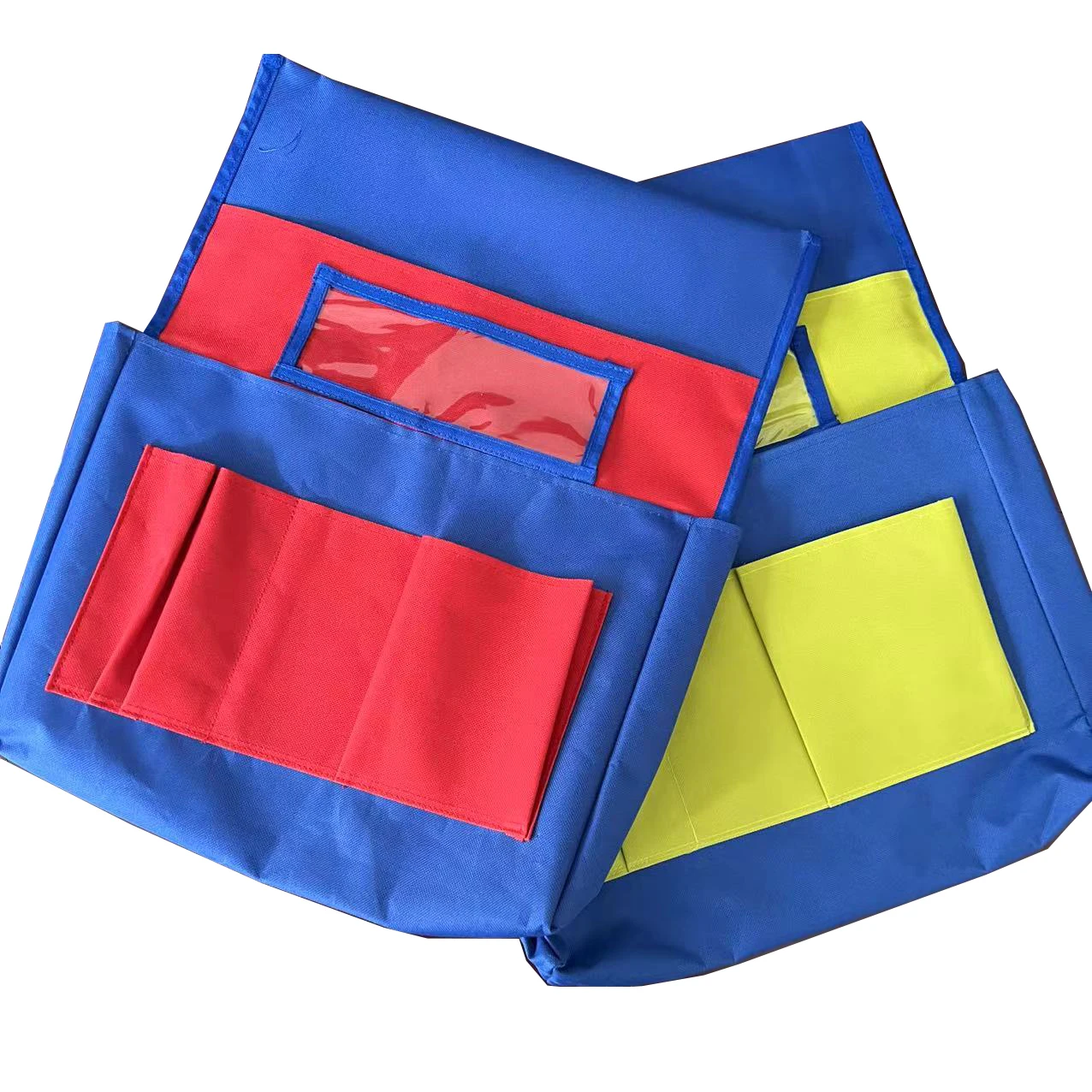 School Chair Back Storage Pockets Buddy Hanging Storage Bag Stationery Organizer Bag