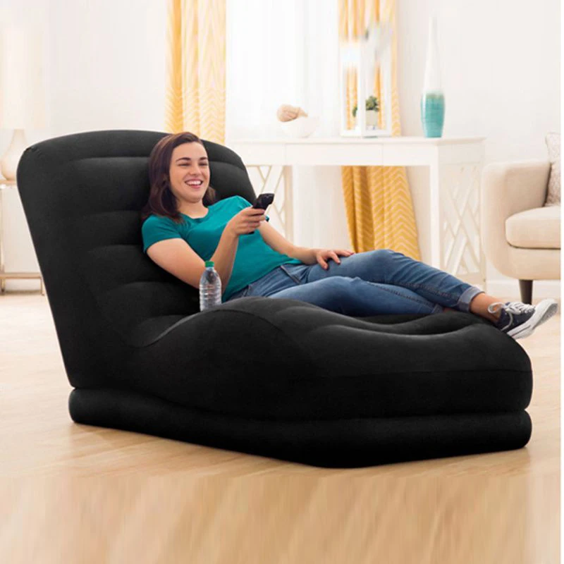  INTEX 68595 Мега лаунж Флокированный надувной расслабляющий диван для улицы и