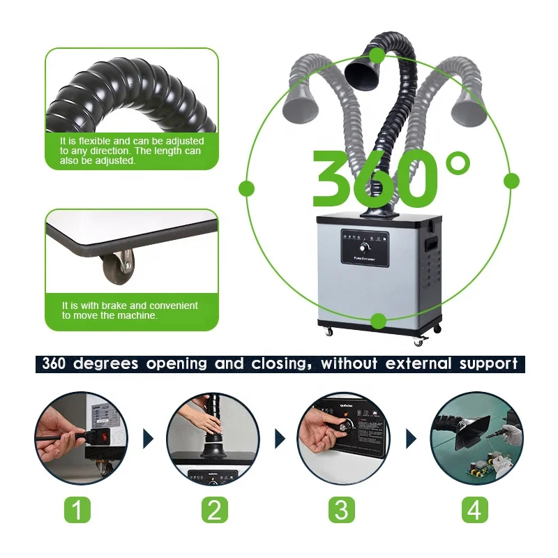 
Waterun F6001 Soldering Welding Fume Extractor manufacturer 