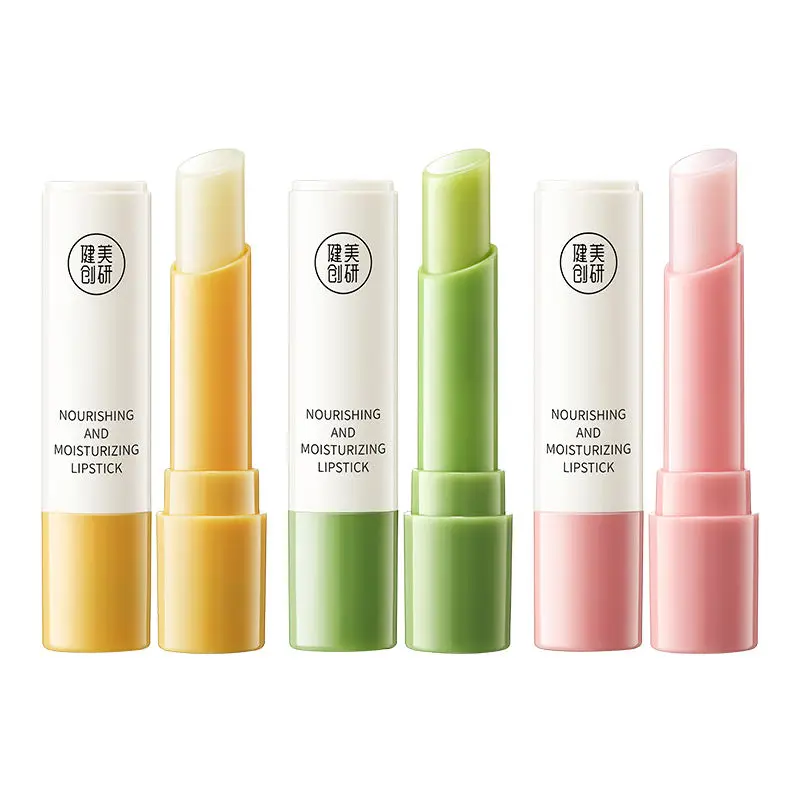 Private Label Organic Lip Balm Travel Size Moisturizing Cream Lipstick Lip Gloss with Herbal Ingredients Natural Makeup Care