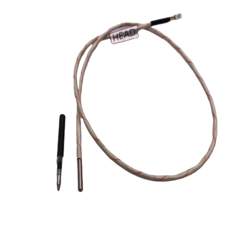 probe 3x17mm with fiberglass wire high temperature   pt100  sensor