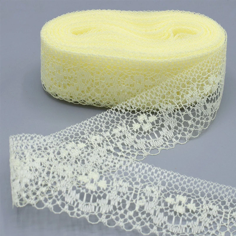 Hot Sale Venice Lace Trims Trim Tulle Many Colors Stretch Lace Trim For Dress White Elastic Lace Fabric With Fancy Flowers