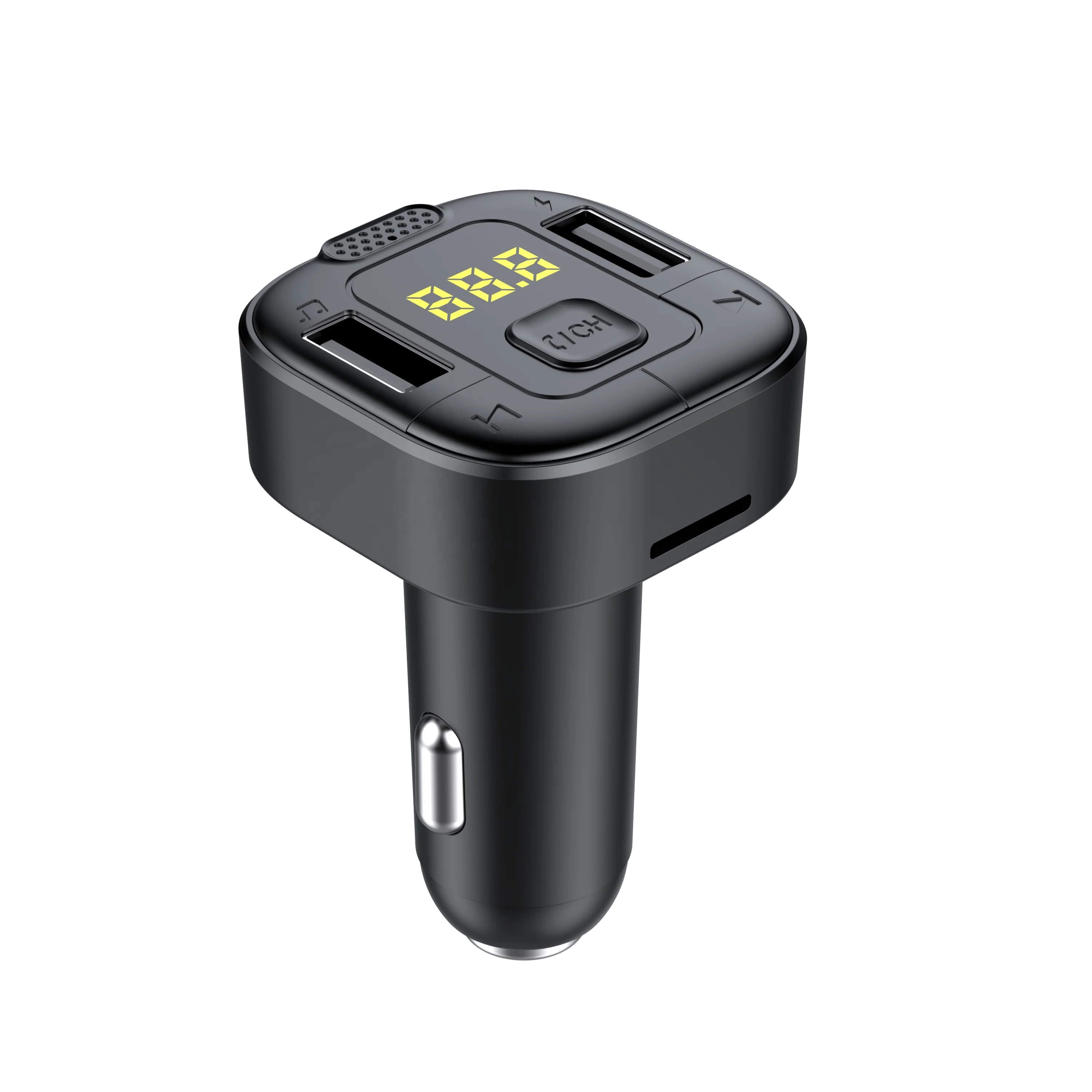 AGETUNR T79 Handsfree Call Car Charger MP3 Player, Wireless Bluetooth FM Transmitter Radio Receiver, Support TF Card & USB Disk