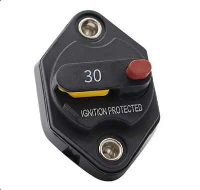 40A car audio circuit breaker reset fuse RV manual reset DC 48V high-quality circuit breaker