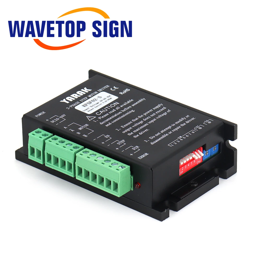 WaveTopSign Yueming шаговый двигатель YARAK KFSF02-S заменить Y2S3060-S для лазерной гравировки и резки