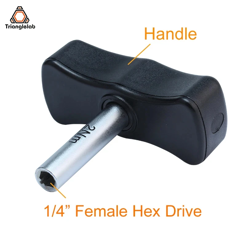 Trianglelab Preset Torque Wrench 1.4/2/3N Safe and fast HEX SOCKET TORQUE WRENCH -7MM 8MM for 3D Printer Nozzle V6 volcano MK8