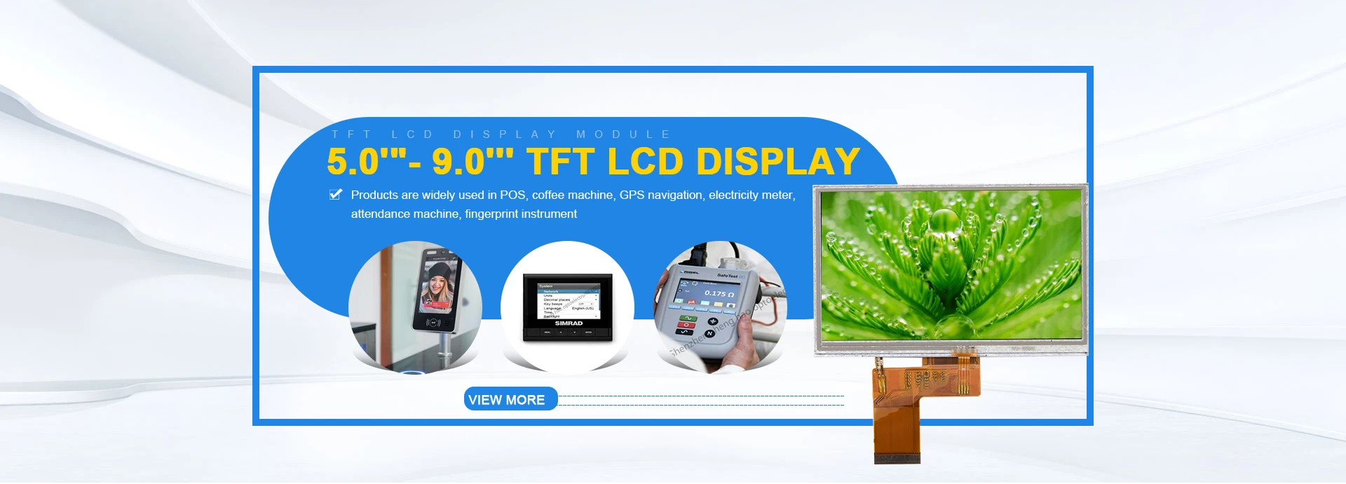 Передаточные обычного типа белый TN на тонкопленочных ттранзисторах RTP Lcd матрица 5 дюймов популярный продукт