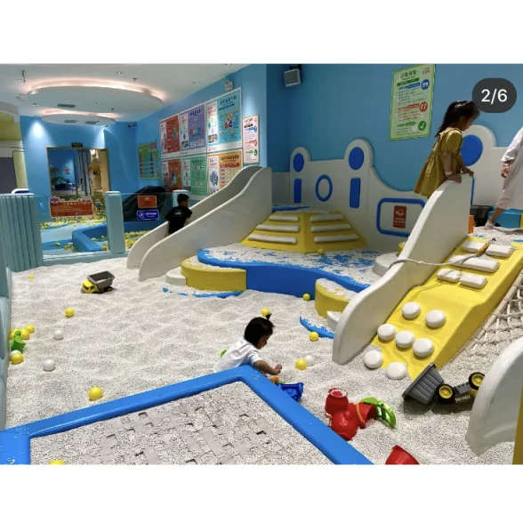 Princess dream theme indoor playground children soft game for shopping mall sand pool Indoor playground