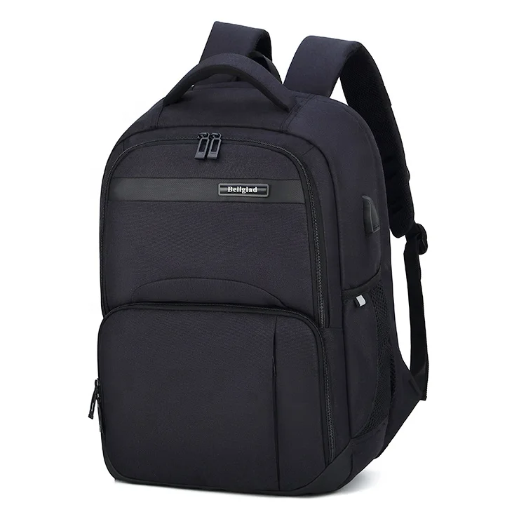
High Quality Unisex Custom Anti Theft Water Resistant Laptop Backpack College School Bookbag Usb Mochilas 