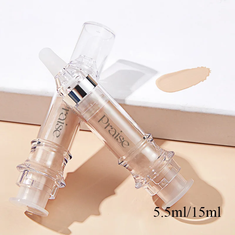Processing 5.5ml/15ml cosmetics concealer liquid tube empty face essence daub type water smooth needle vacuum container