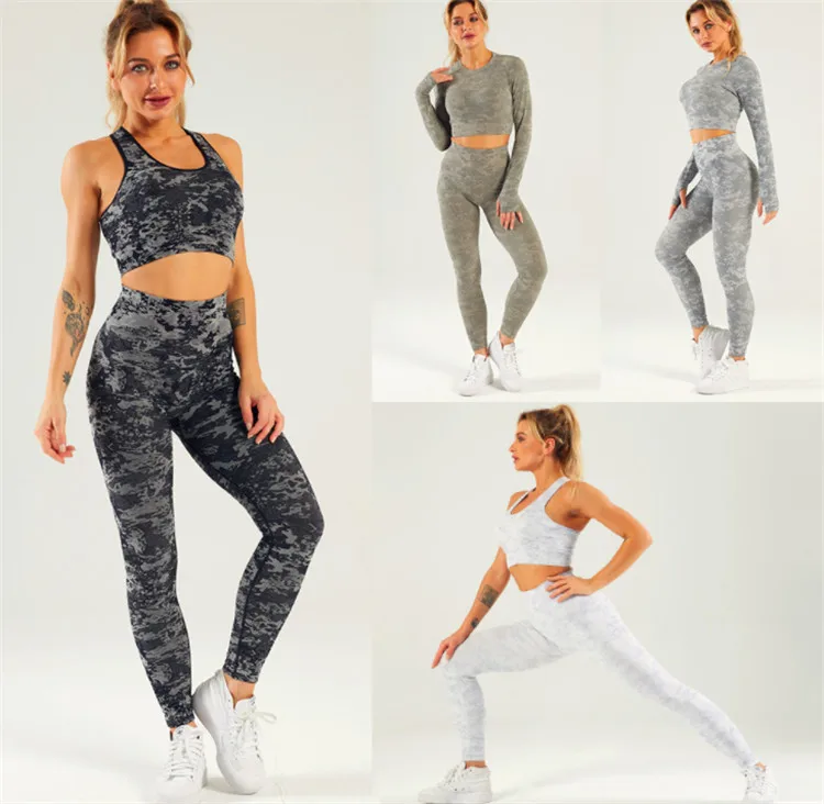 Women Casual Long Sleeve Side Cut Cotton Comfort Workout Gym Korea Sports Wear Yoga T Shirts