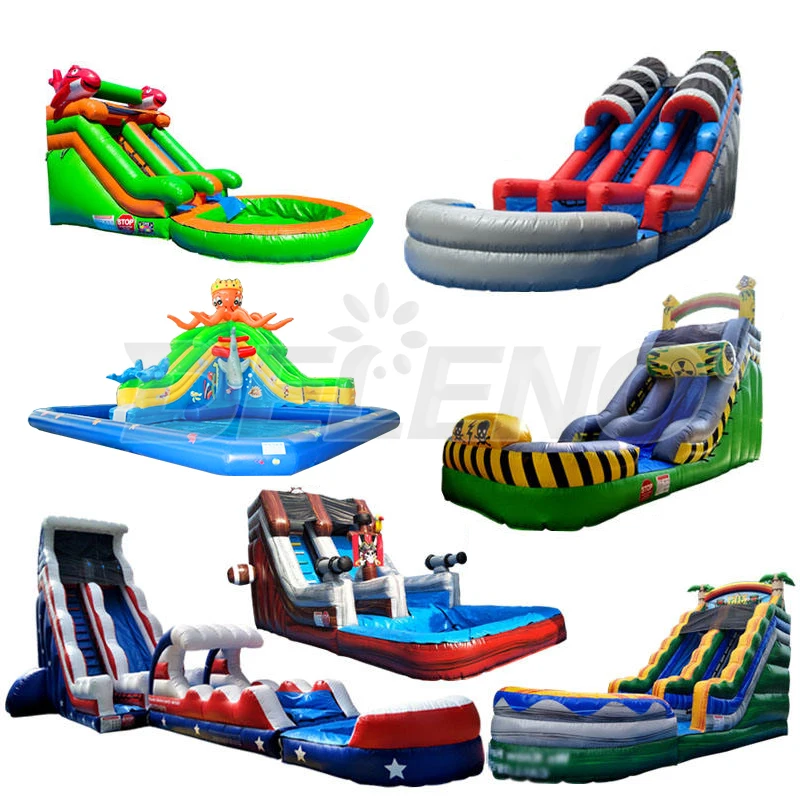 Модная надувная горка размер и цвет детская мягкая игровая