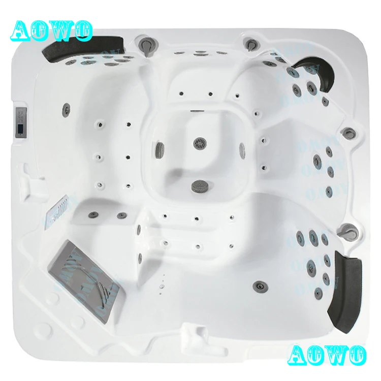 620 Square home massage tent hot tube outdoor spa pool baignoire salle de lazy jacu-zzier Hanssi swim spa family container use