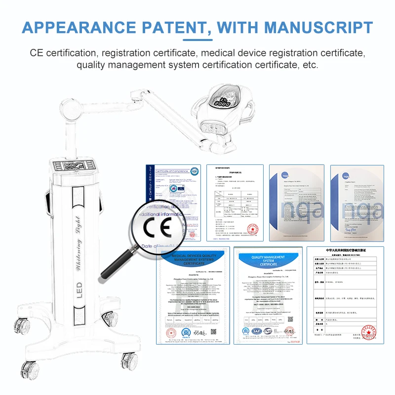 Dental Clinic Small 40w 80 Watt Laser 60w White Led Lamp Light Teeth Whitening Machine For Professional Use